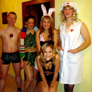 Adam, Eva, Bunny, Mieze-Katze, Schwester Kugigunde